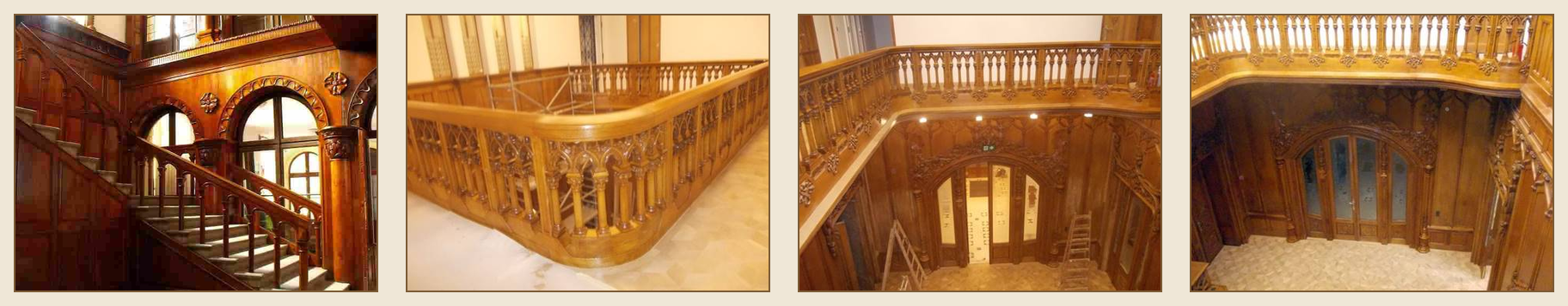 Restaurált kastélybelső