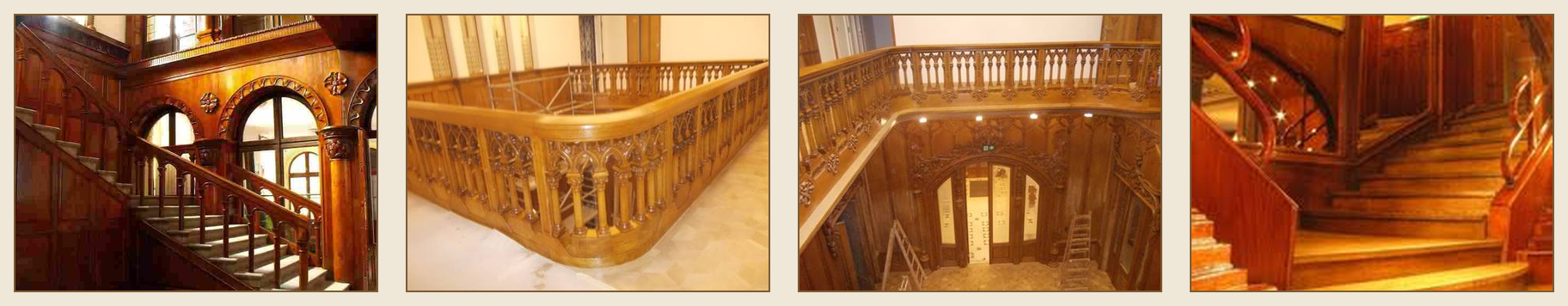 Restaurált lépcső